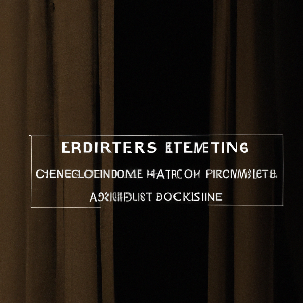 Gallery still — neon rehearsal room with performers